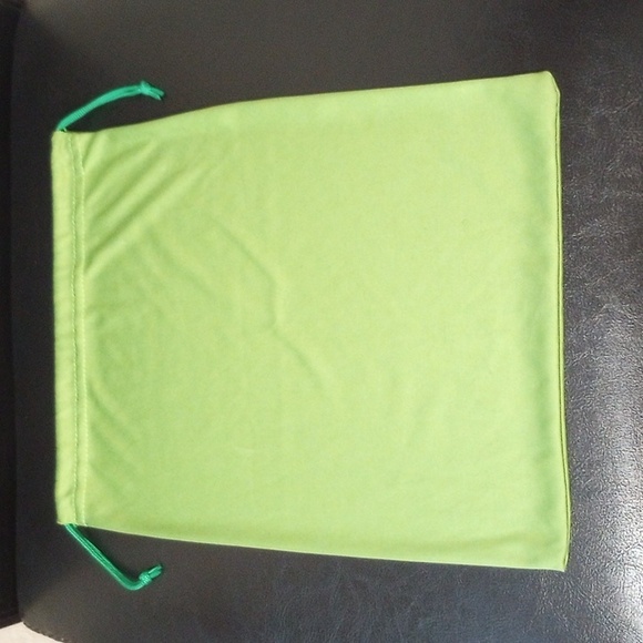 Green Drawstring Dust Bag - Picture 2 of 4